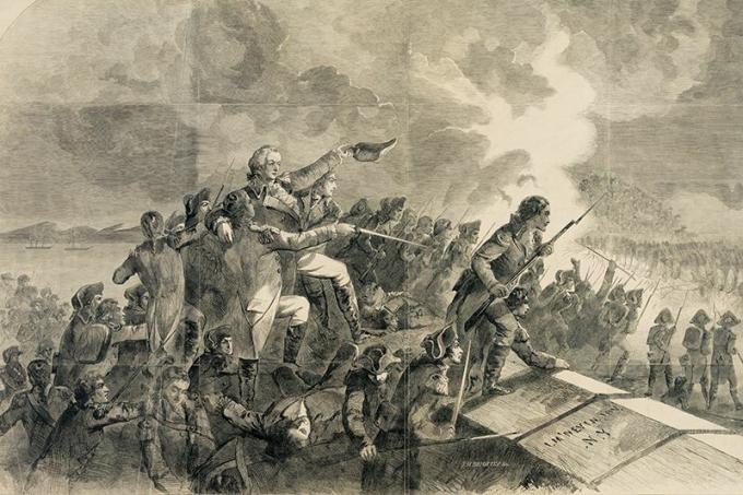 חיילים אמריקאים תקפו את סטוני פוינט בשנת 1779