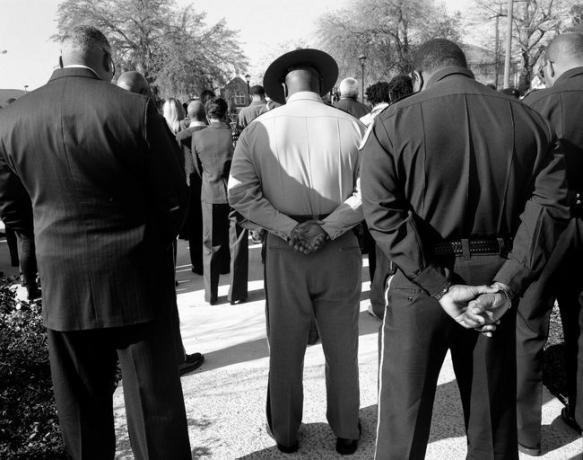 טקס אזכרה שנתי מתקיים לסטודנטים מאוניברסיטת דרום קרוליינה סטייט שנרצחו על ידי משטרת המדינה במהלך הפגנה לזכויות האזרח ב-1968.